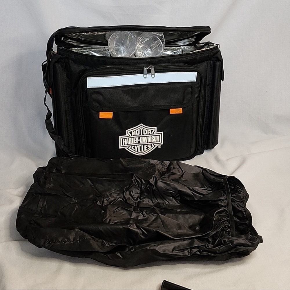 NWOT Harley Davidson Insulated Travel Cooler Tote picnic Bag